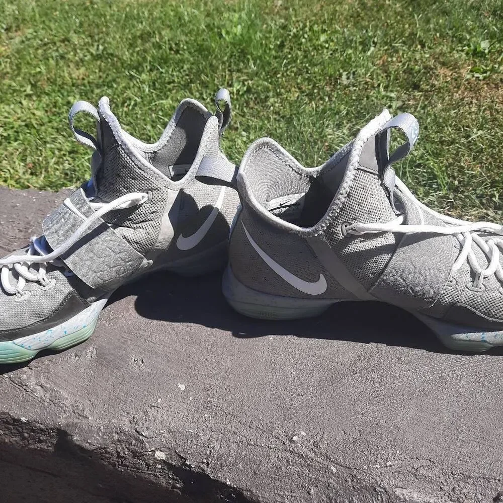Nike Lebron 14 Mag Marty McFly Sneakers Size 9.5